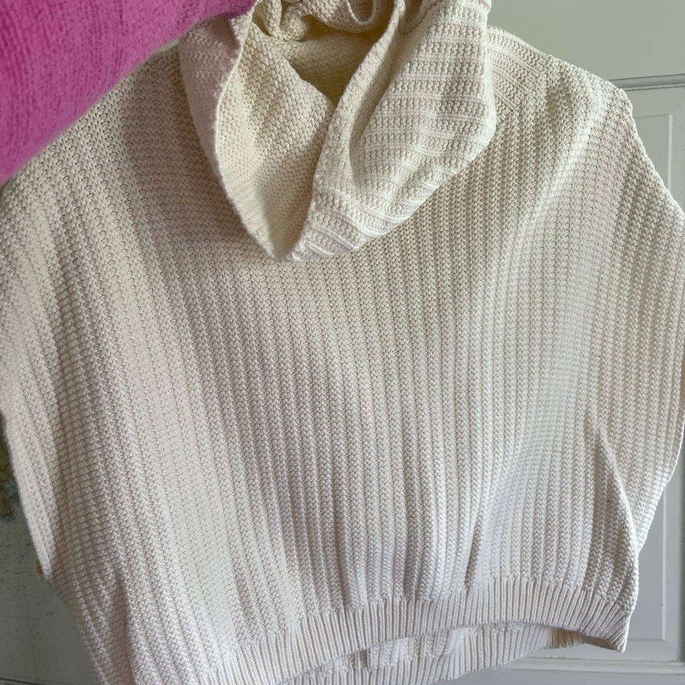 Cream sweater